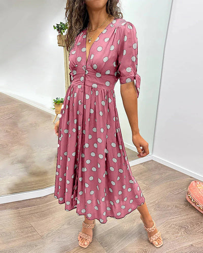 Rose - ROBE ÉLÉGANTE POUR FEMME