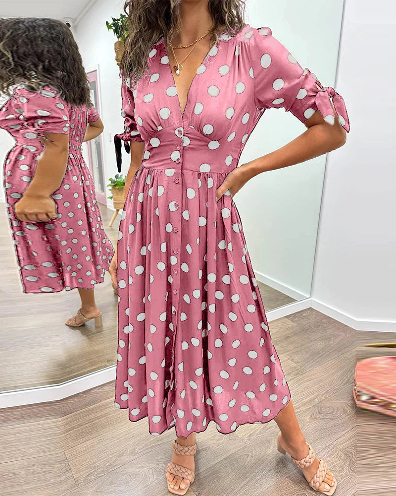Rose - ROBE ÉLÉGANTE POUR FEMME