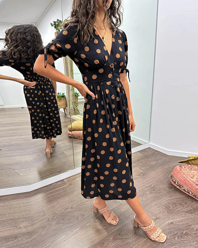 Rose - ROBE ÉLÉGANTE POUR FEMME