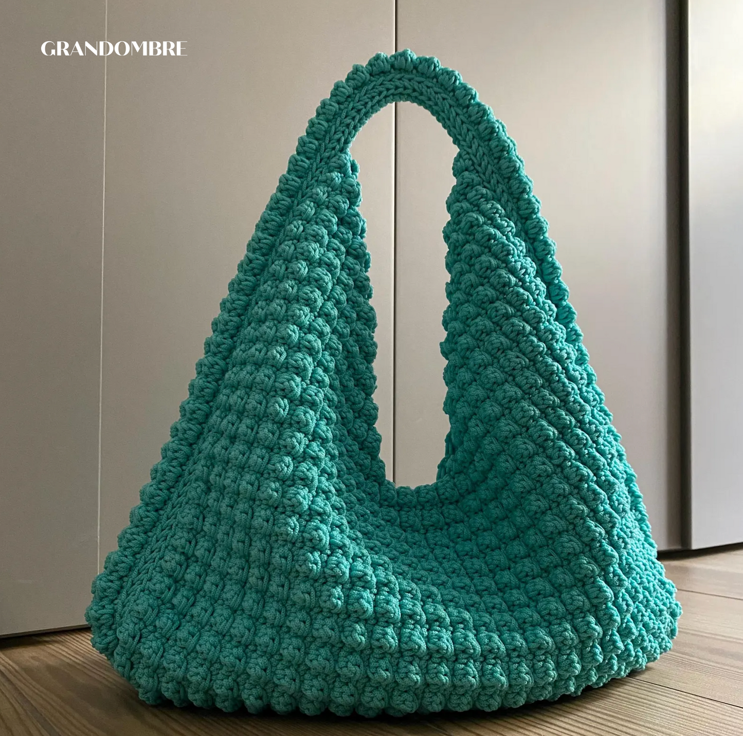 Grand Sac Texturé en Crochet