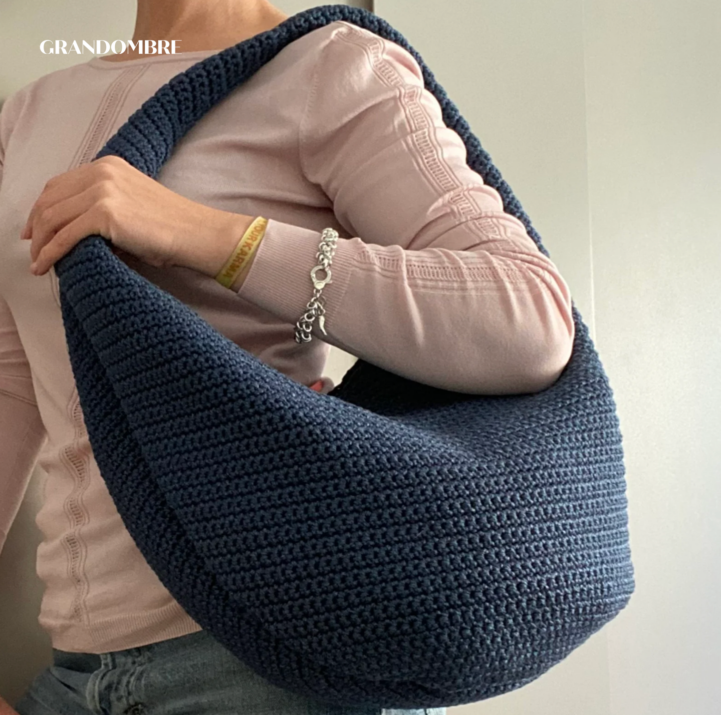 Sac Bandoulière Minimaliste Chic en Crochet