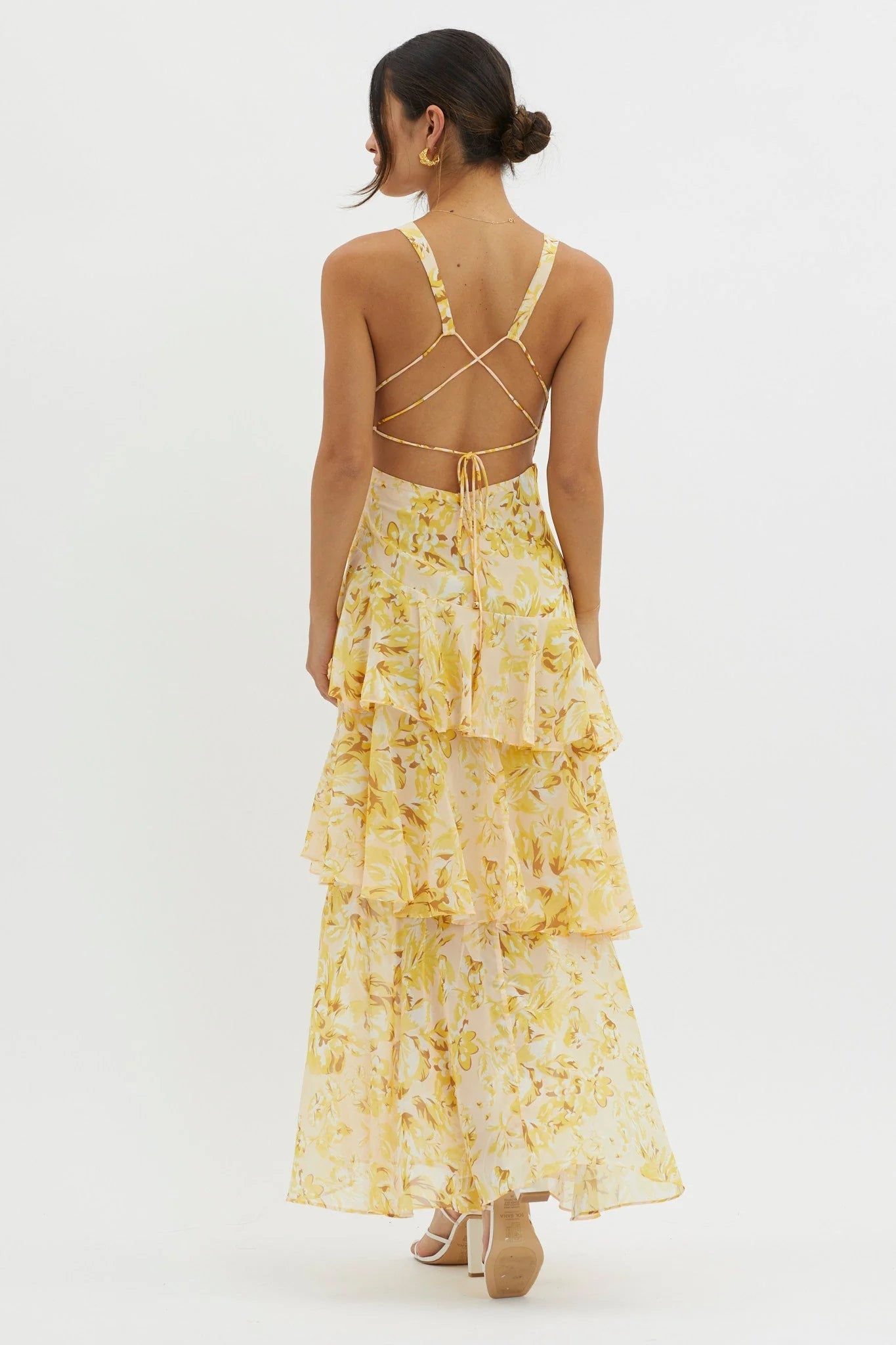 Faye™ | Robe Midi Évasée Bloom