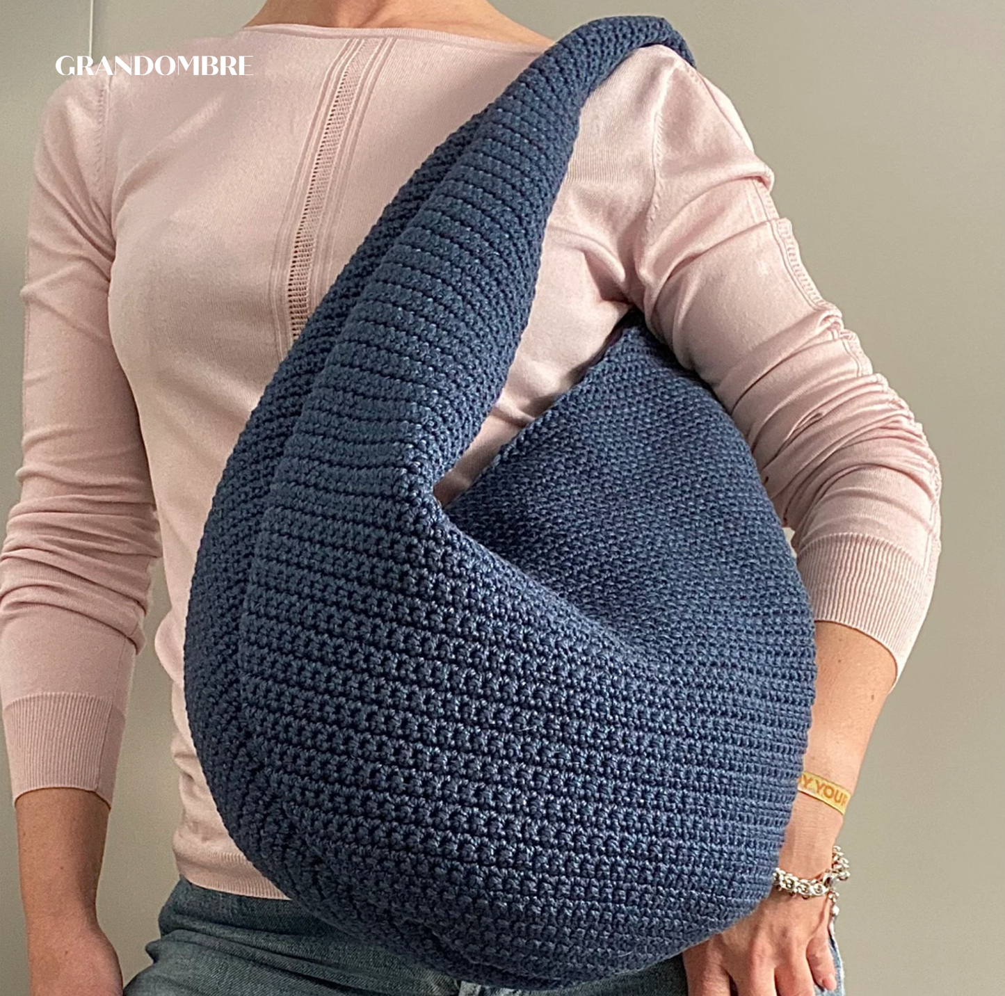 Sac Bandoulière Minimaliste Chic en Crochet