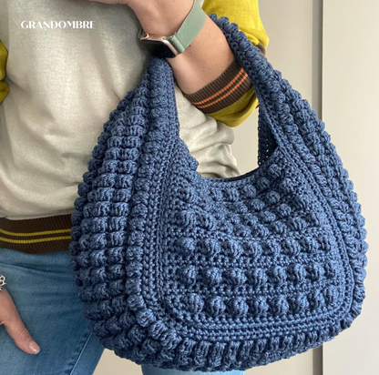 Sac à Main Texturé en Crochet