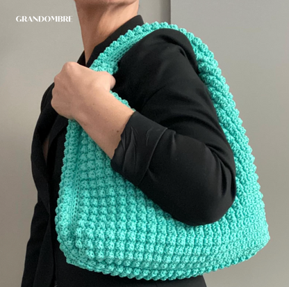 Grand Sac Texturé en Crochet